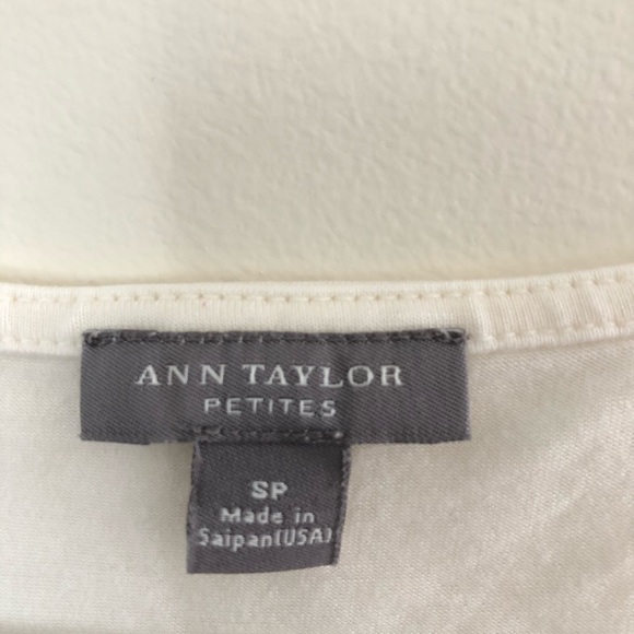 Ann Taylor Petite Sleeveless Blouse - Picture 6 of 7